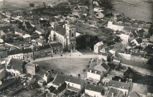 La place Roger Salengro - Aulnoy-lez-Valenciennes - Aulnoy-lez-Valenciennes