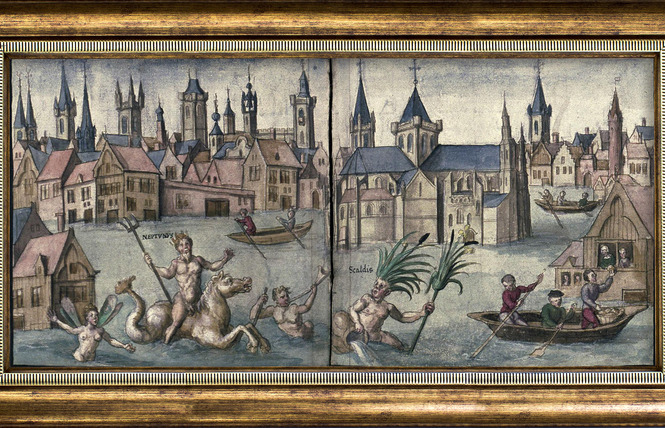 1532 - L'Escaut inonde la ville 1 - Valenciennes