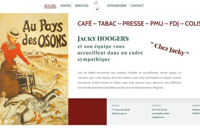 Hoogers Jacky - bar café rando - Hergnies