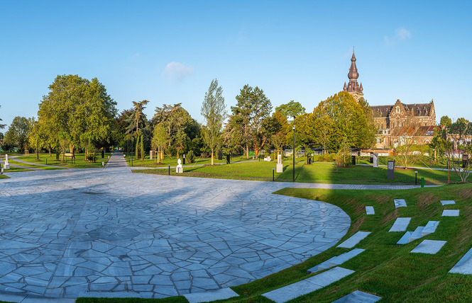 Le jardin Jacques Chirac, parc des Prix de Rome - VALENCIENNES - Valenciennes